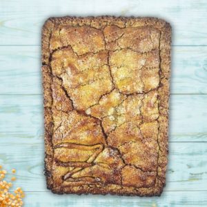 Empanada gallega de maíz con zamburiñas